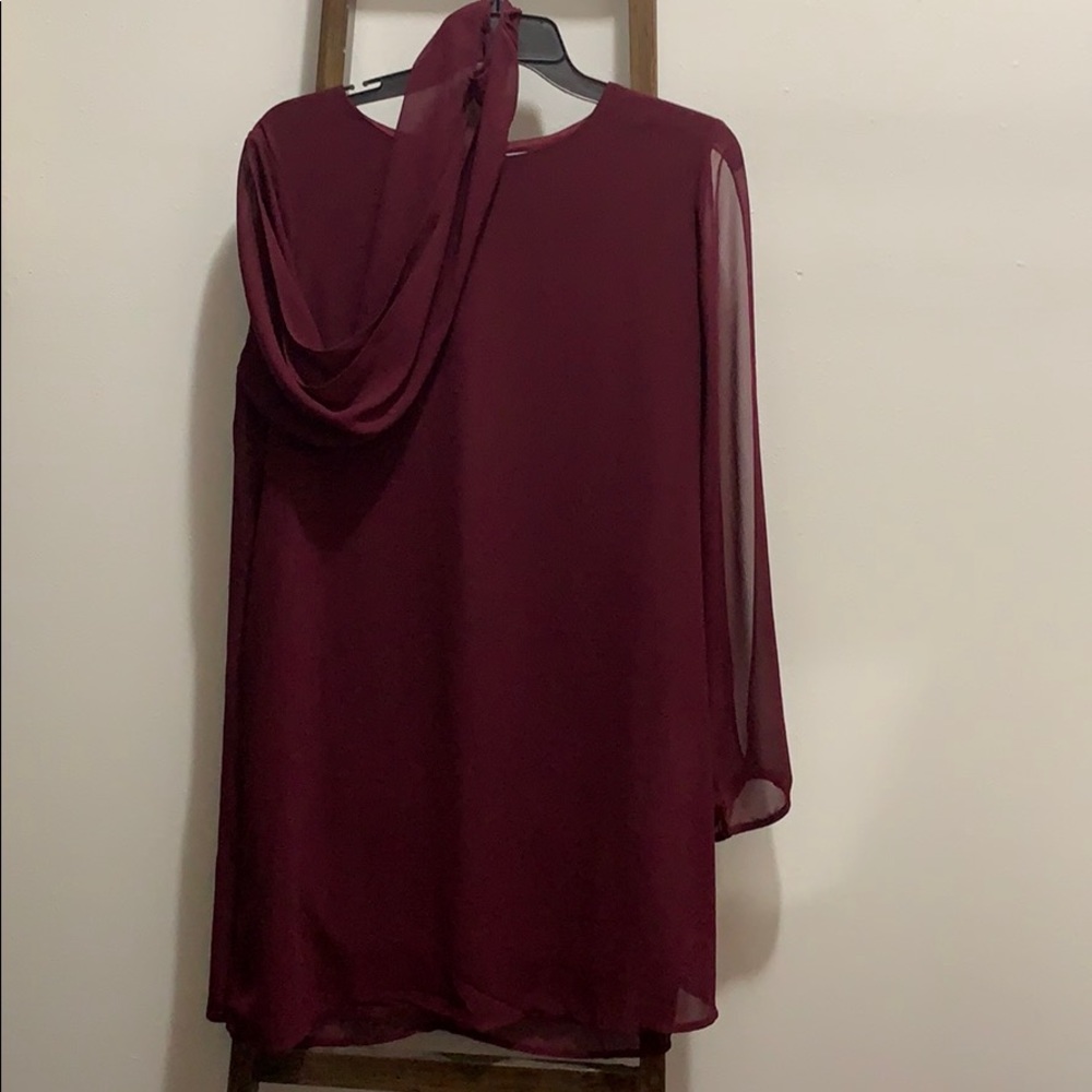 Maroon dress